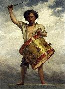 William Morris Hunt The Drummer Boy oil painting